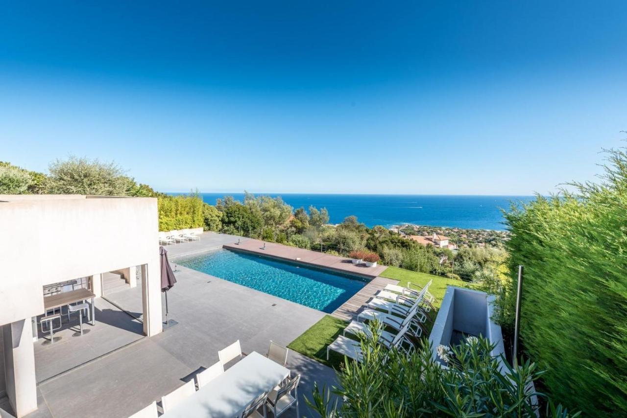 Vue Panoramique Sur La Baie De St Tropez Villa Les Issambres Kültér fotó